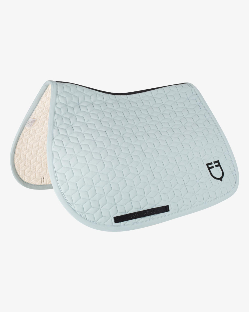 Вальтрап конкурный Cube Quilting Grey Mist. Equestro