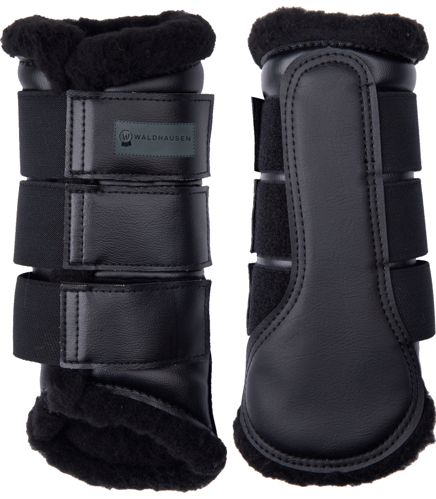 Ногавки Soft Black/Black, пара. Waldhausen