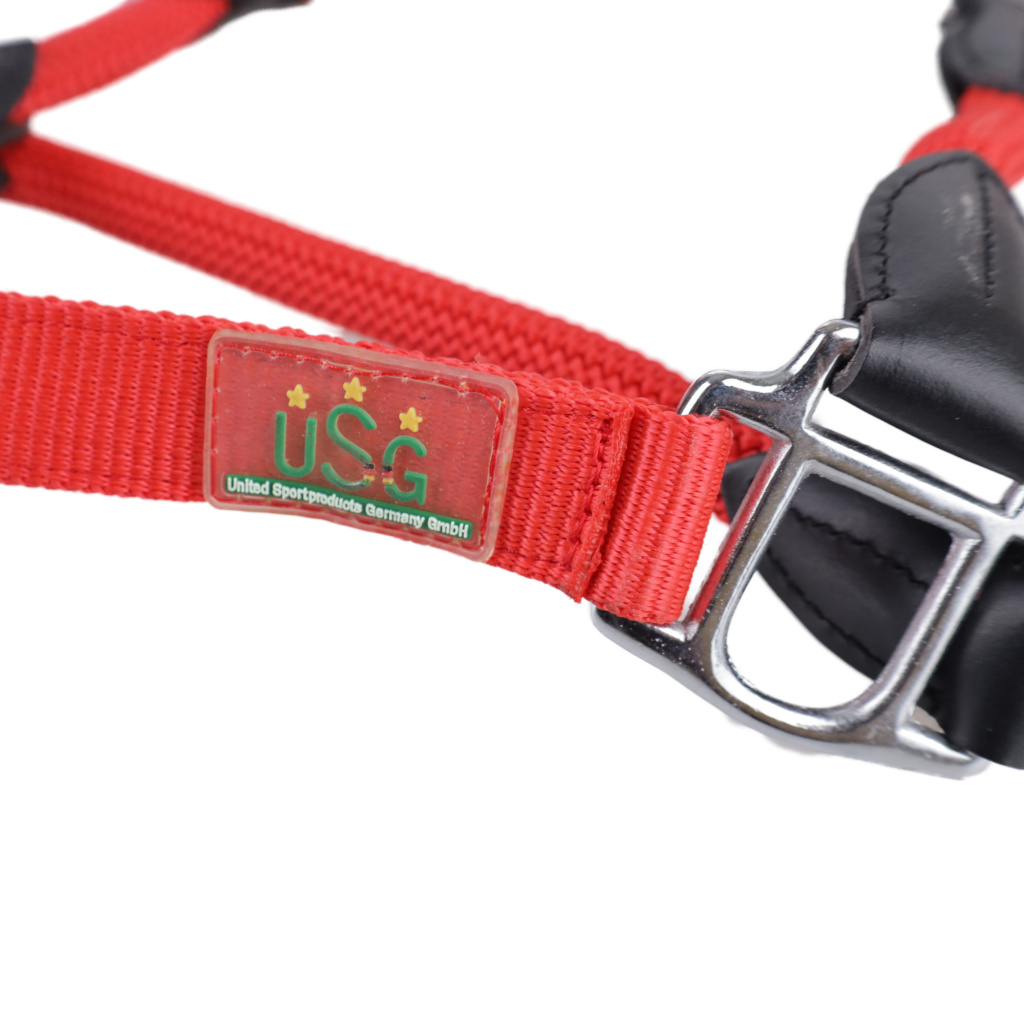 Недоуздок Dublin Red. USG 3