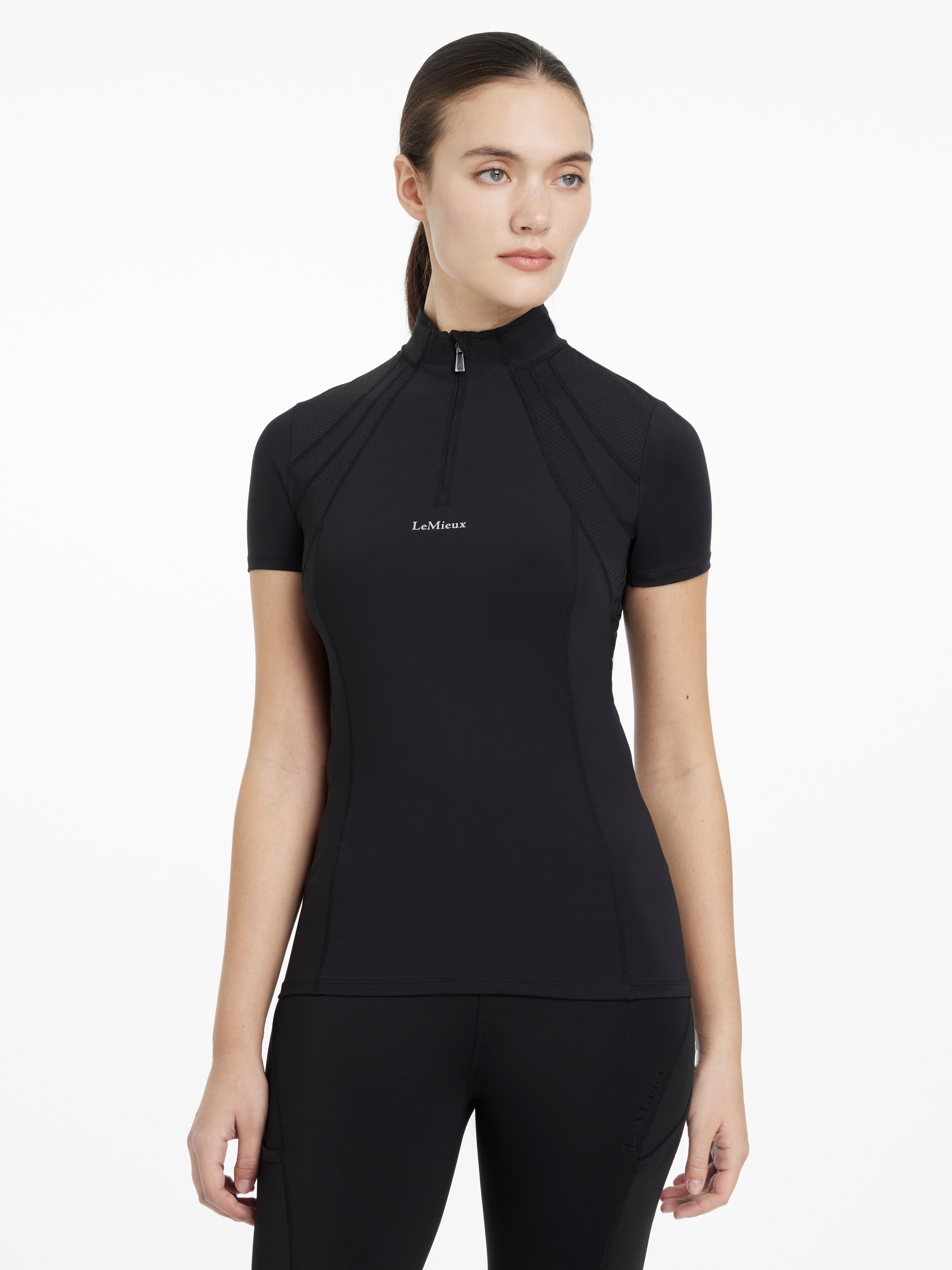 Футболка Mia Mesh Base Layer Black. LeMieux