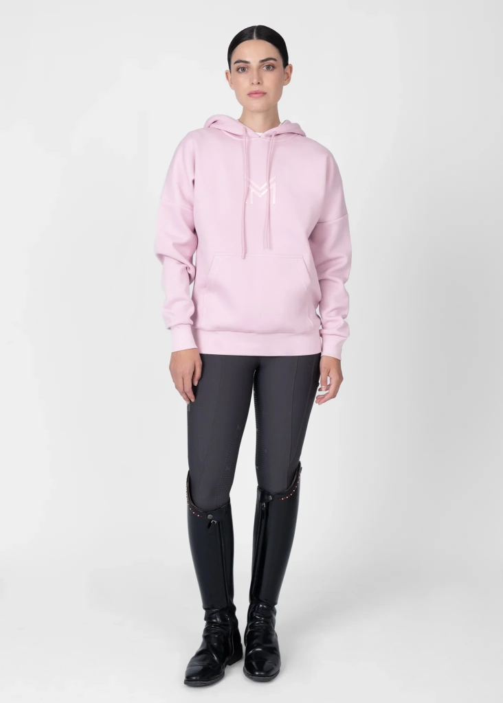 Толстовка с капюшоном Icon Oversized Pink. Maximilian 8