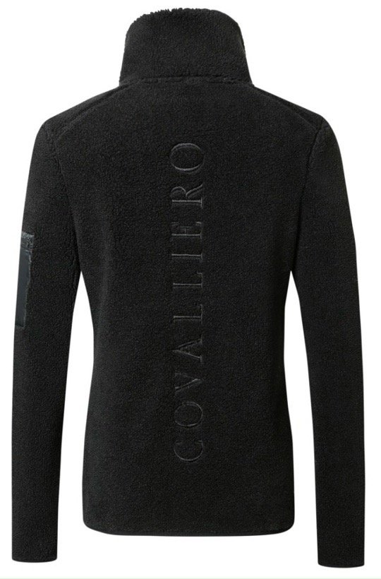 Кофта с высоким воротником Black 2025. Covalliero 2