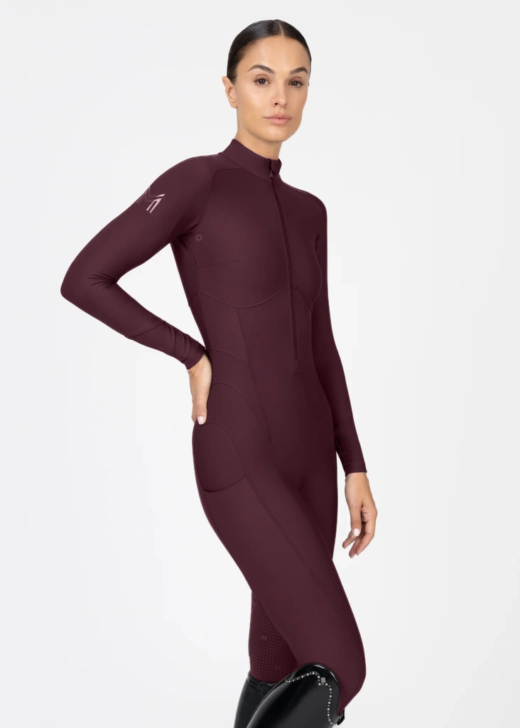Комбинезон Femme Burgundy, полная силиконовая лея. Maximilian 5