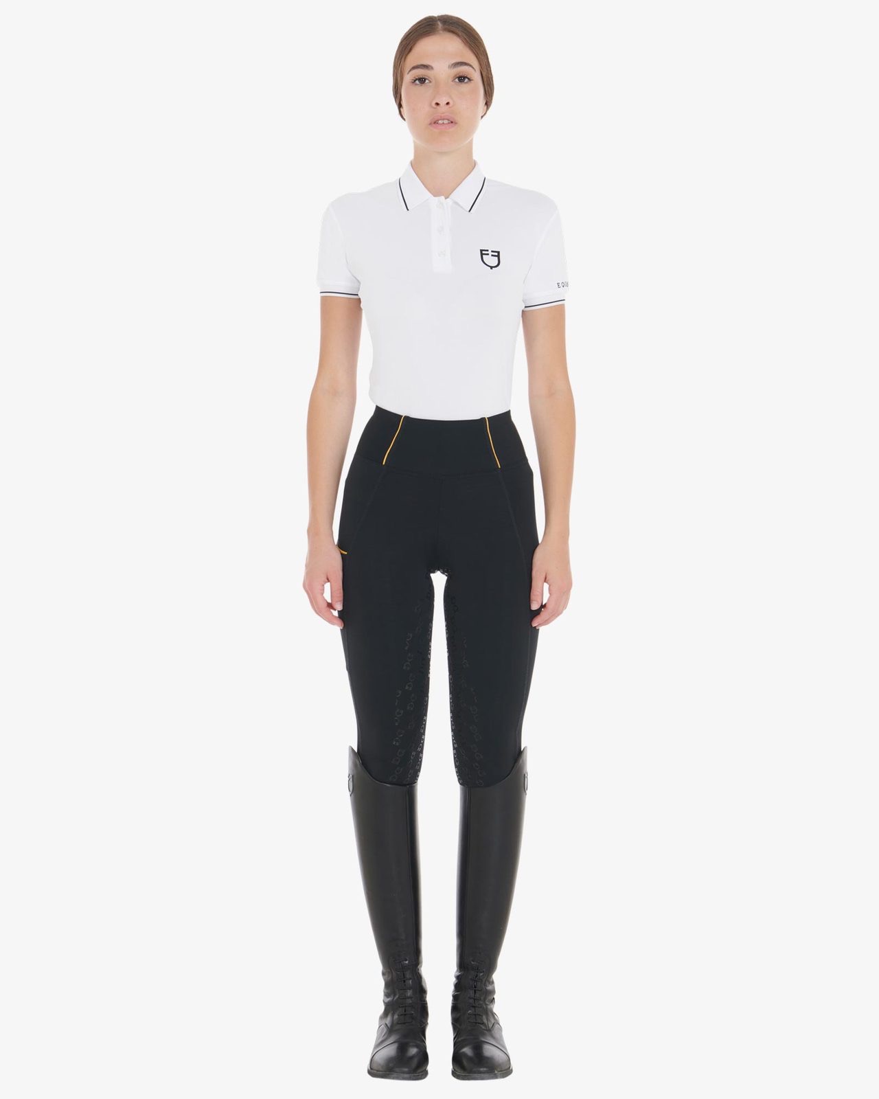 Бриджи леггинсы Classic Slim Light, полная силиконовая лея. Equestro 5