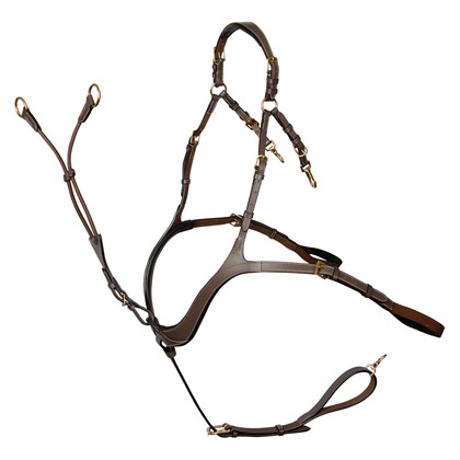 Подперсье с мартингалом Deluxe Brown. Harry's Horse 5