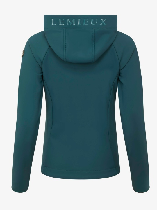 Куртка Charlotte Soft Shell Spruce, женская, с капюшоном. LeMieux 3