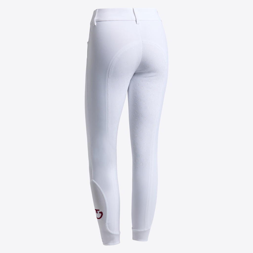 Бриджи Dressage White, полная силиконовая лея. Cavalleria Toscana 2