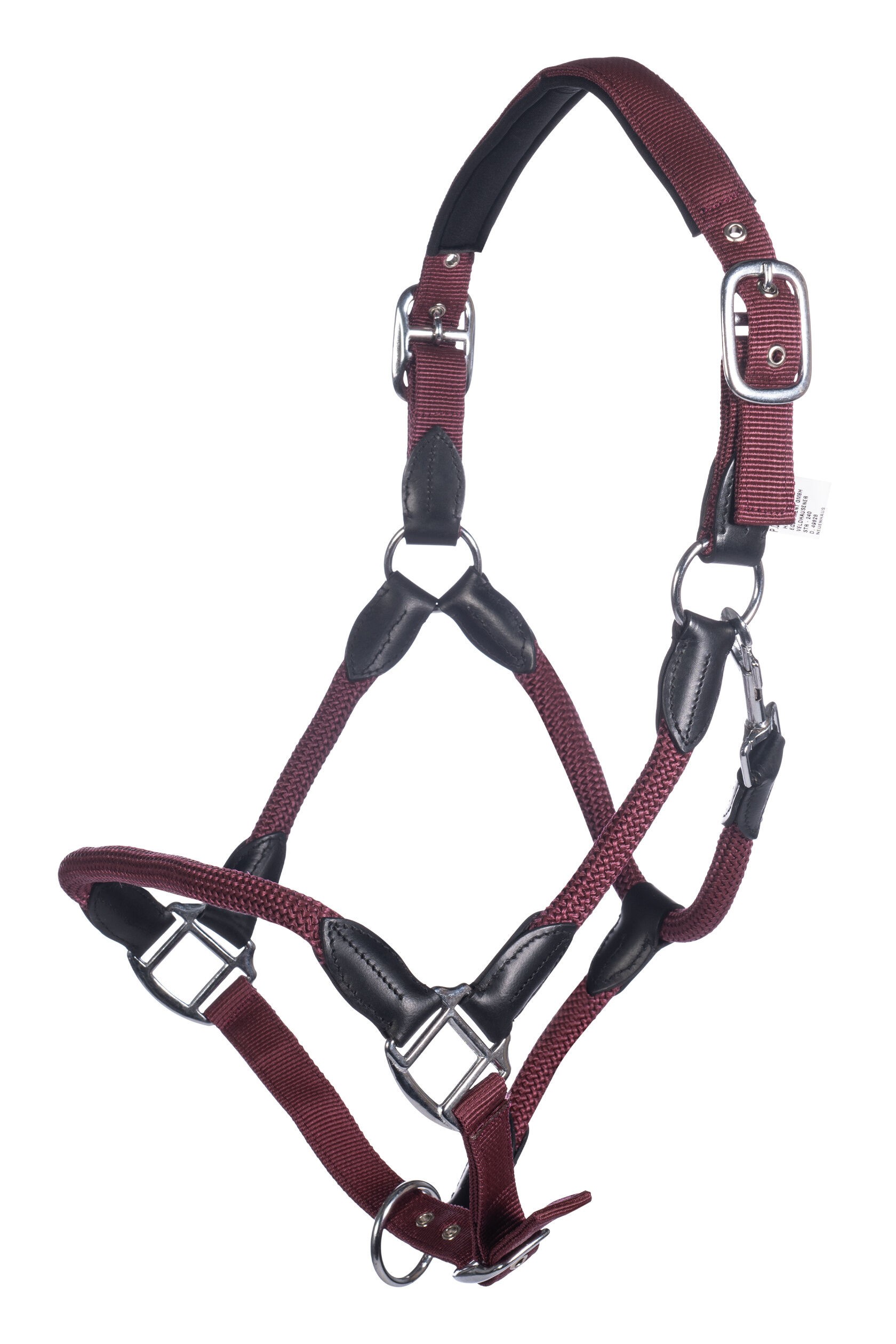 Недоуздок Carlotta Bordeaux, комбинированный. HKM