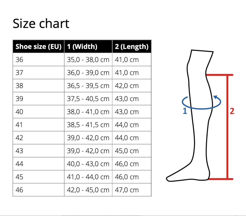 Сапоги Valencia Short/Standard width. HKM 3