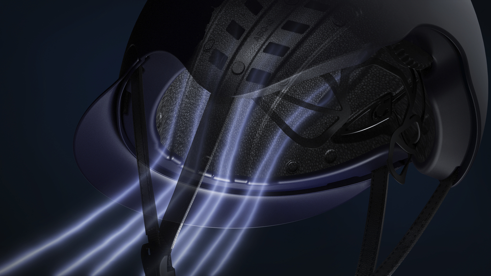 Шлем Airluxe Pure Shiny Black. Pikeur 8