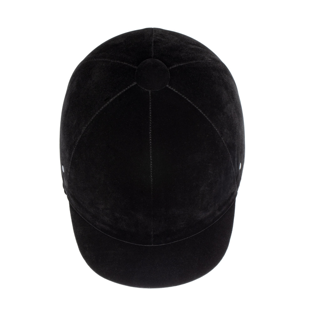 Шлем бархатный Pro-Tech Black. AMAHORSE 4