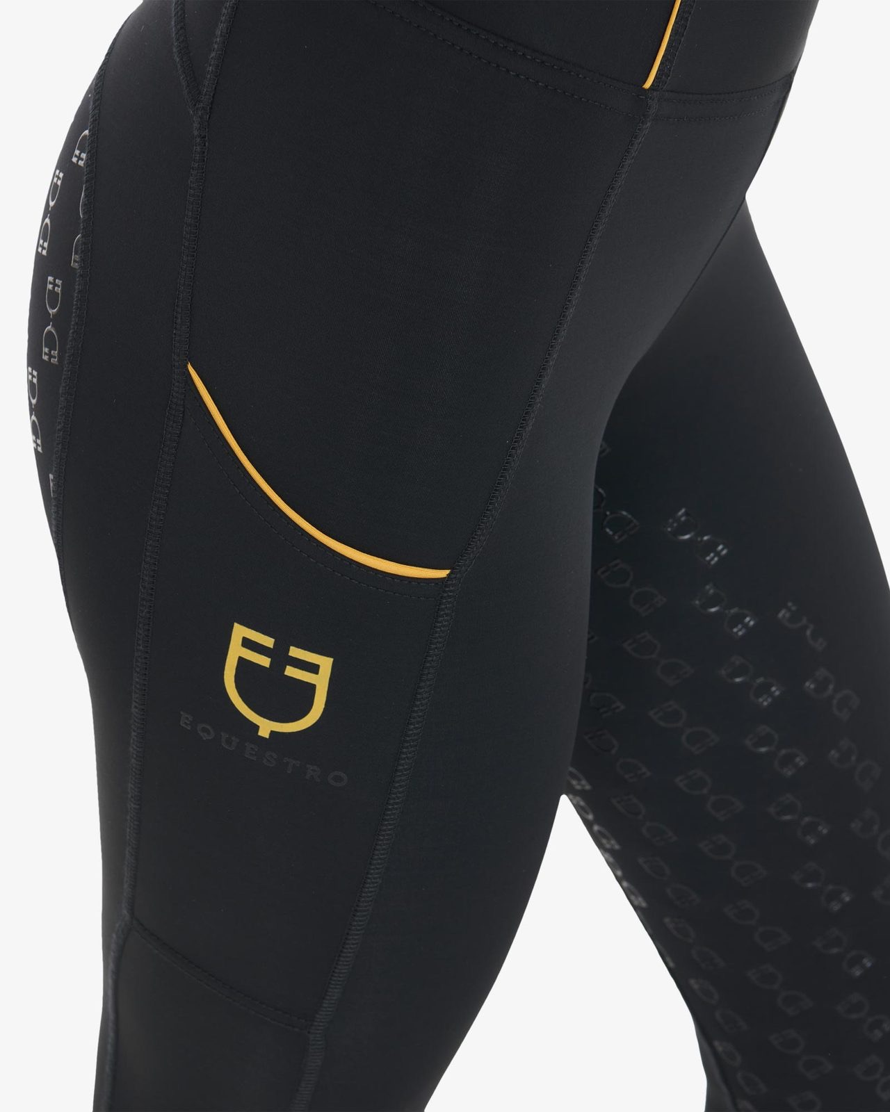 Бриджи леггинсы Classic Slim Light, полная силиконовая лея. Equestro 4