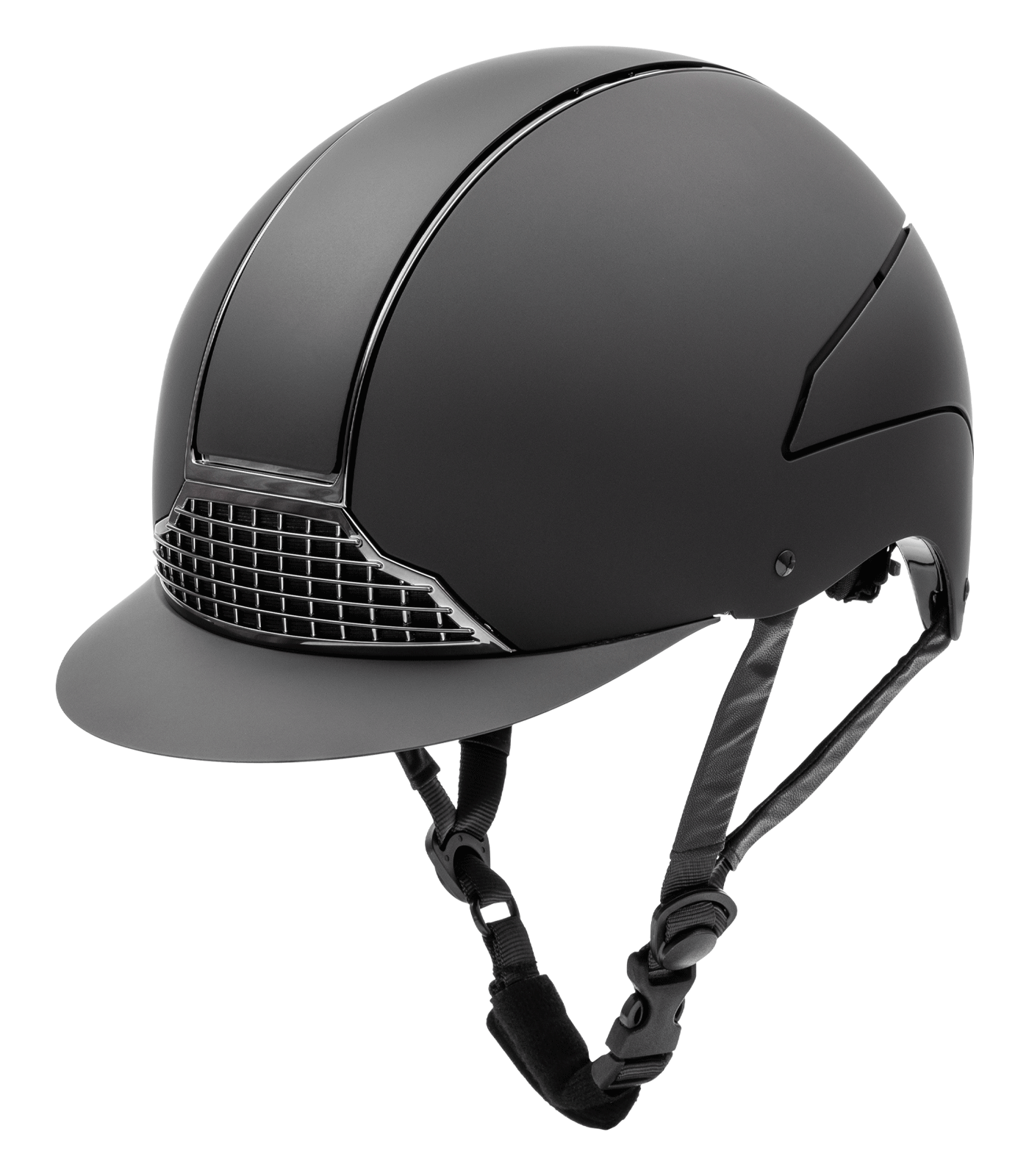 Шлем H24 Chrome Black Matte. SWING