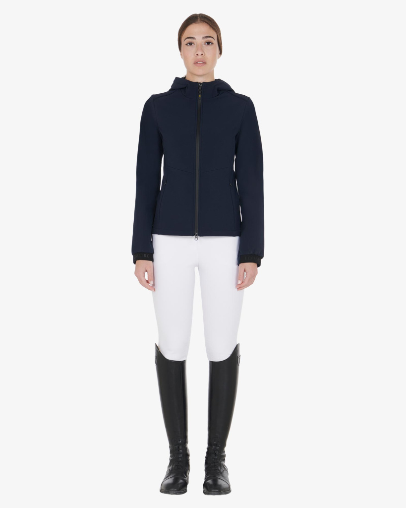 Куртка Softshell Navy Blazer. Equestro 5