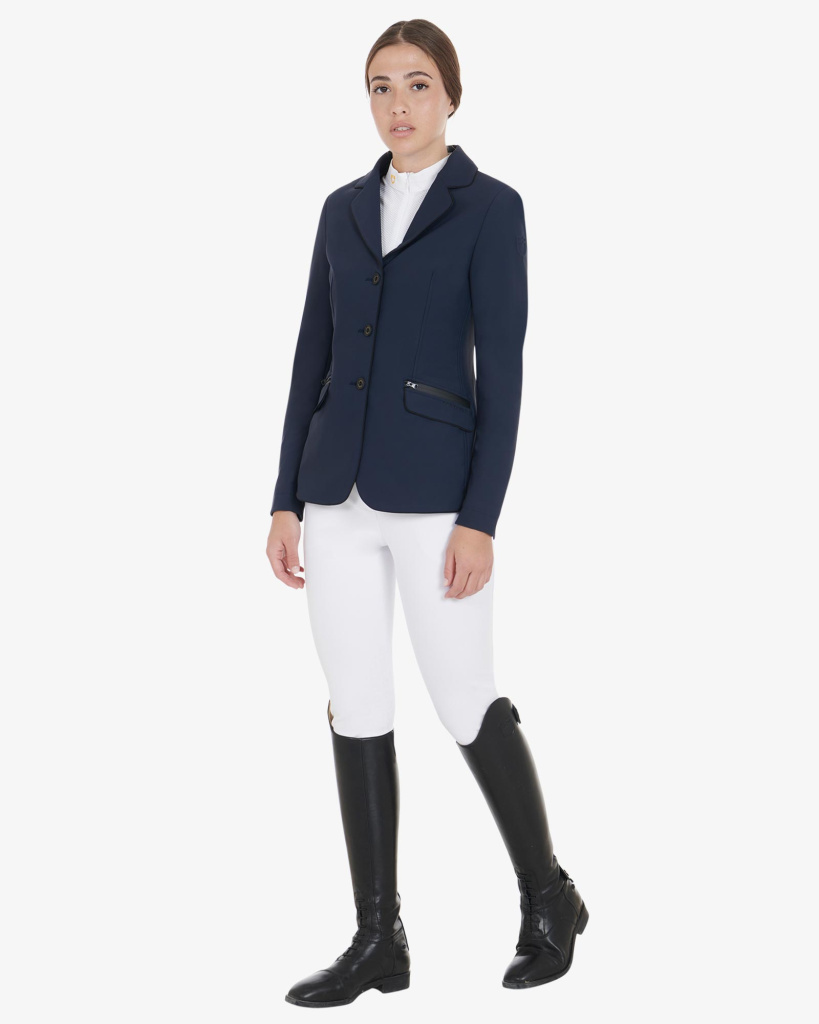 Редингот Regular Navy Blazer. Equestro 4