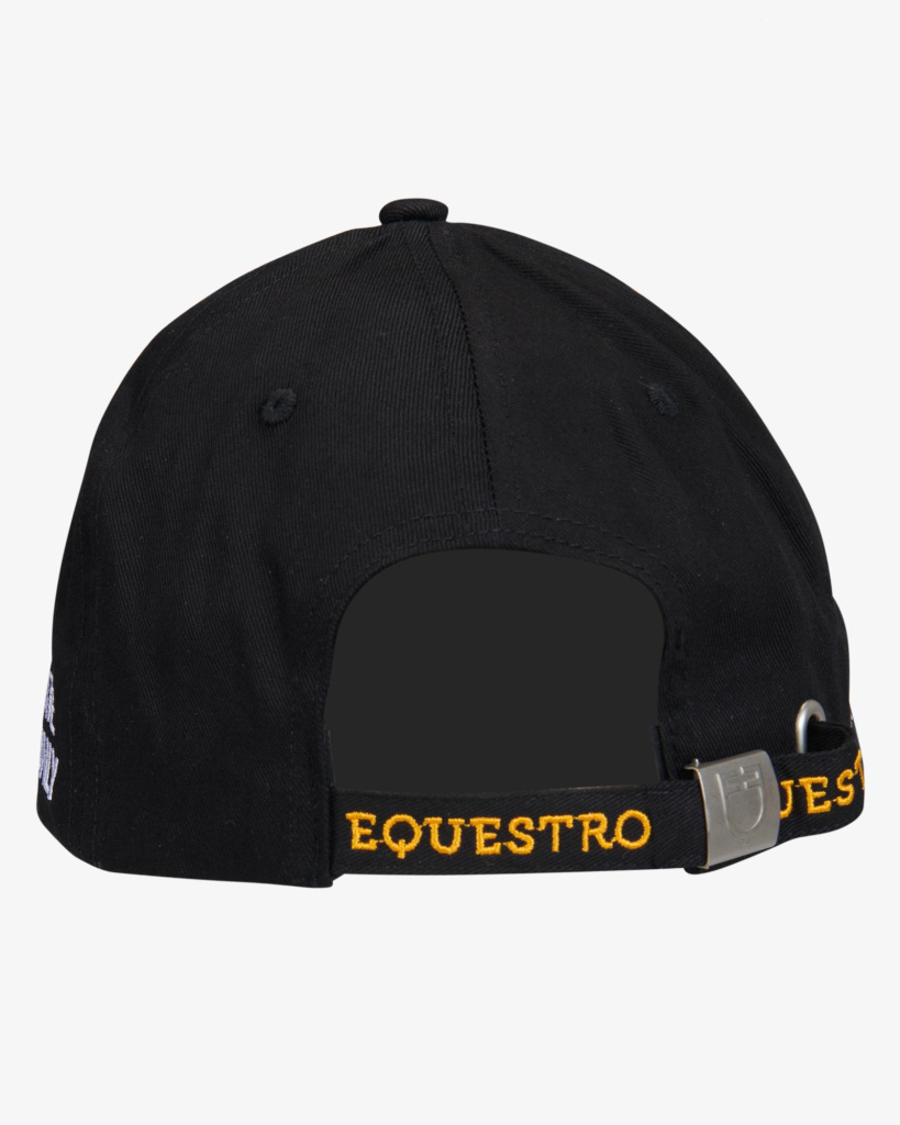 Кепка Black/Yellow. Equestro 3