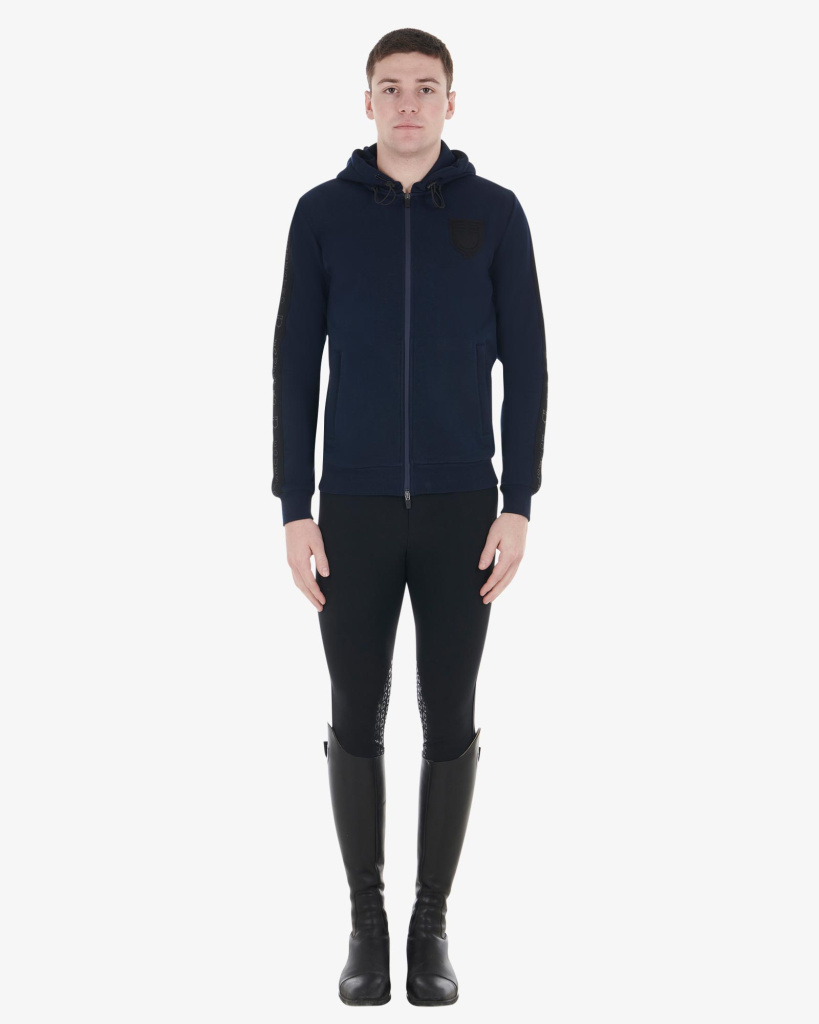 Толстовка с капюшоном мужская Navy Blazer. Equestro 4