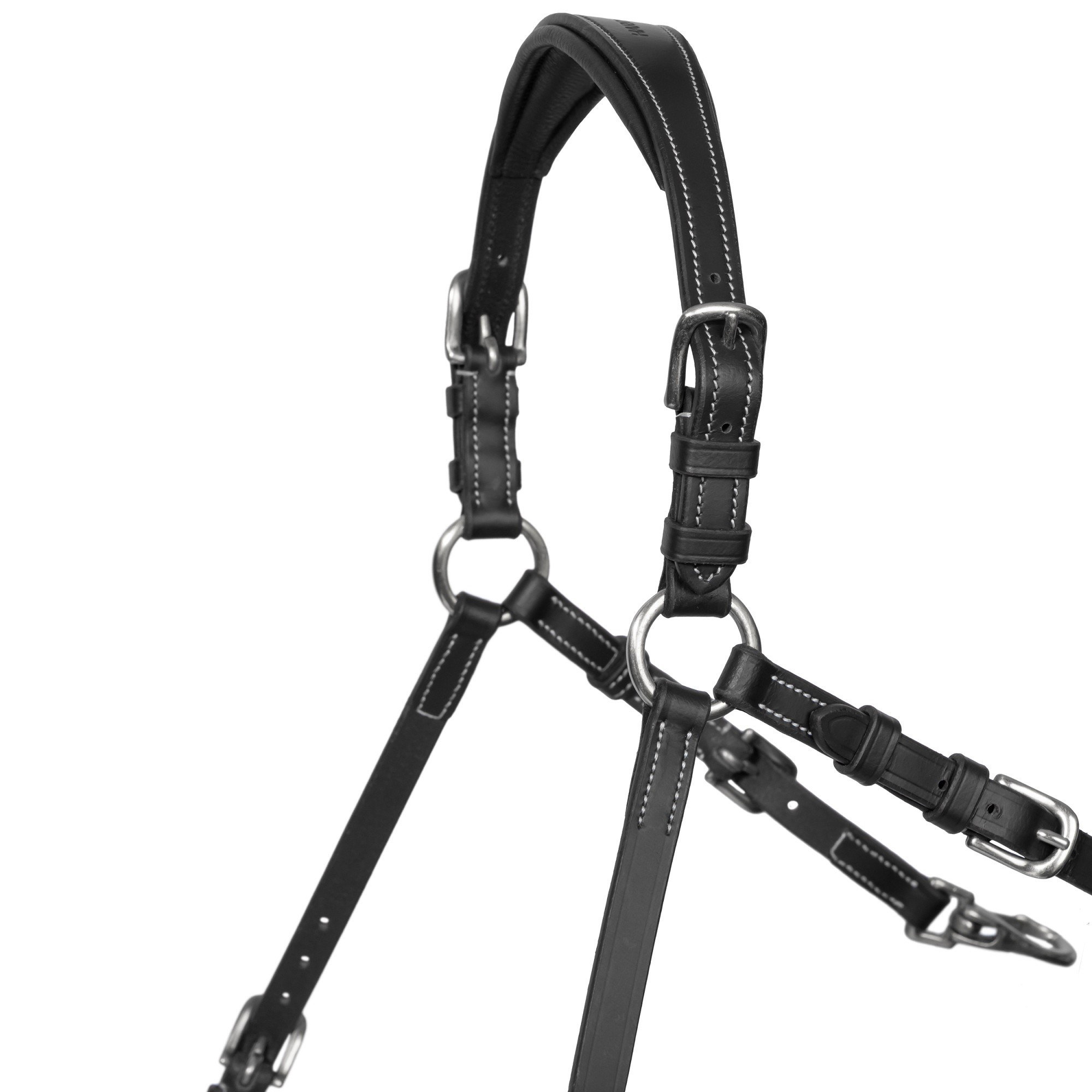 Подперсье с мартингалом Deluxe Black. Harry's Horse 2