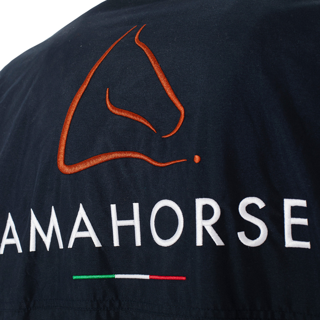 Куртка-бомбер утепленная Sport Team Navy. AMAHORSE 4