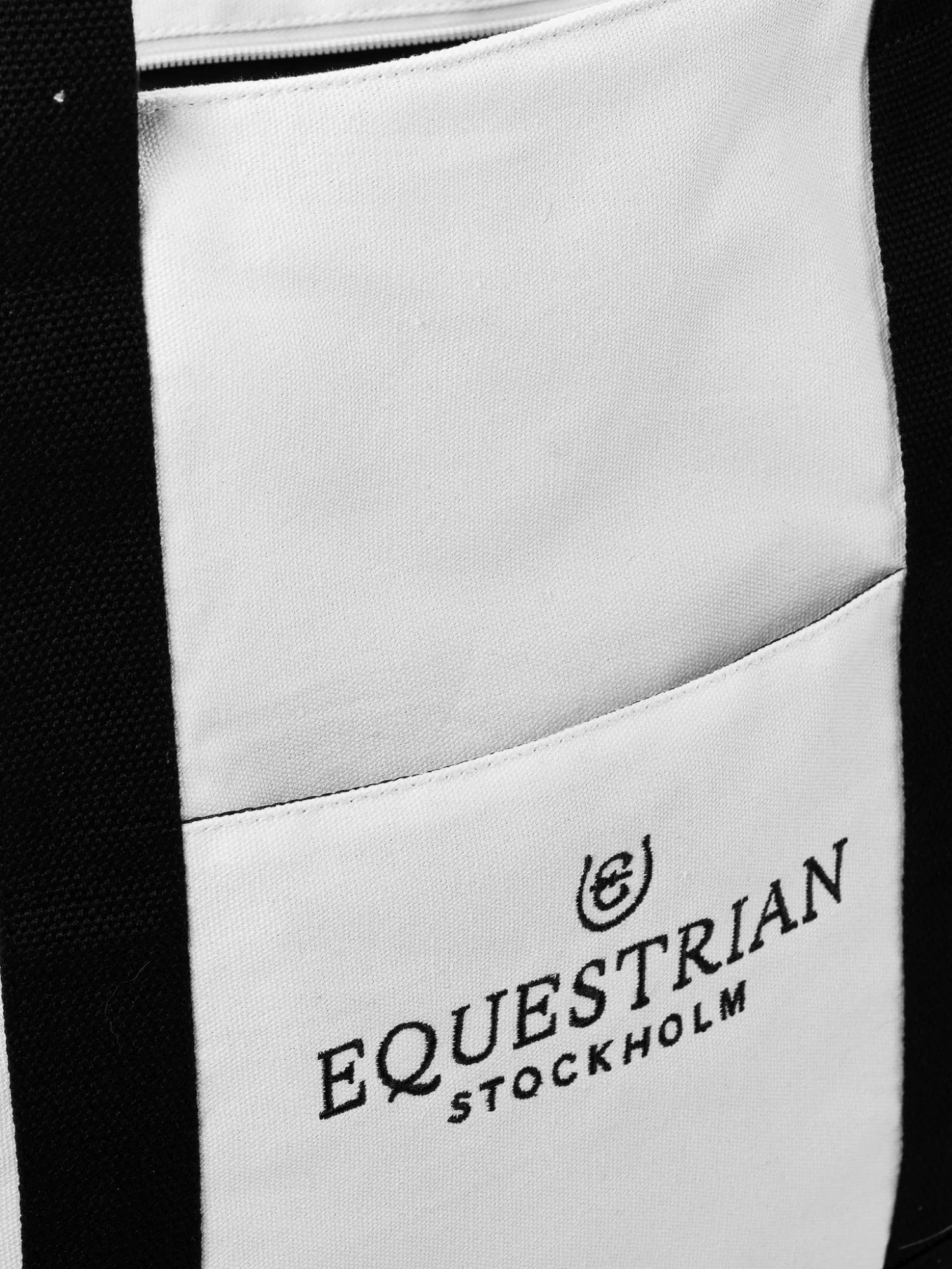 Сумка Tote Bag White. Equestrian Stockholm 3
