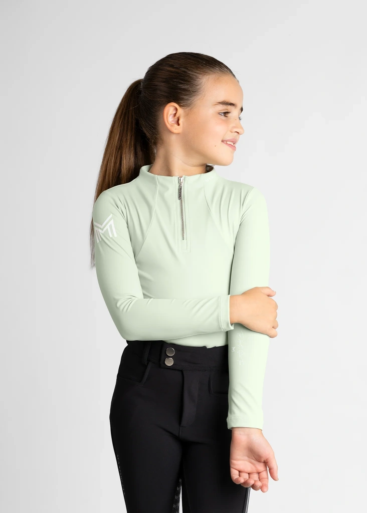 Лонгслив детский YR Sage Green. Maximilian 2