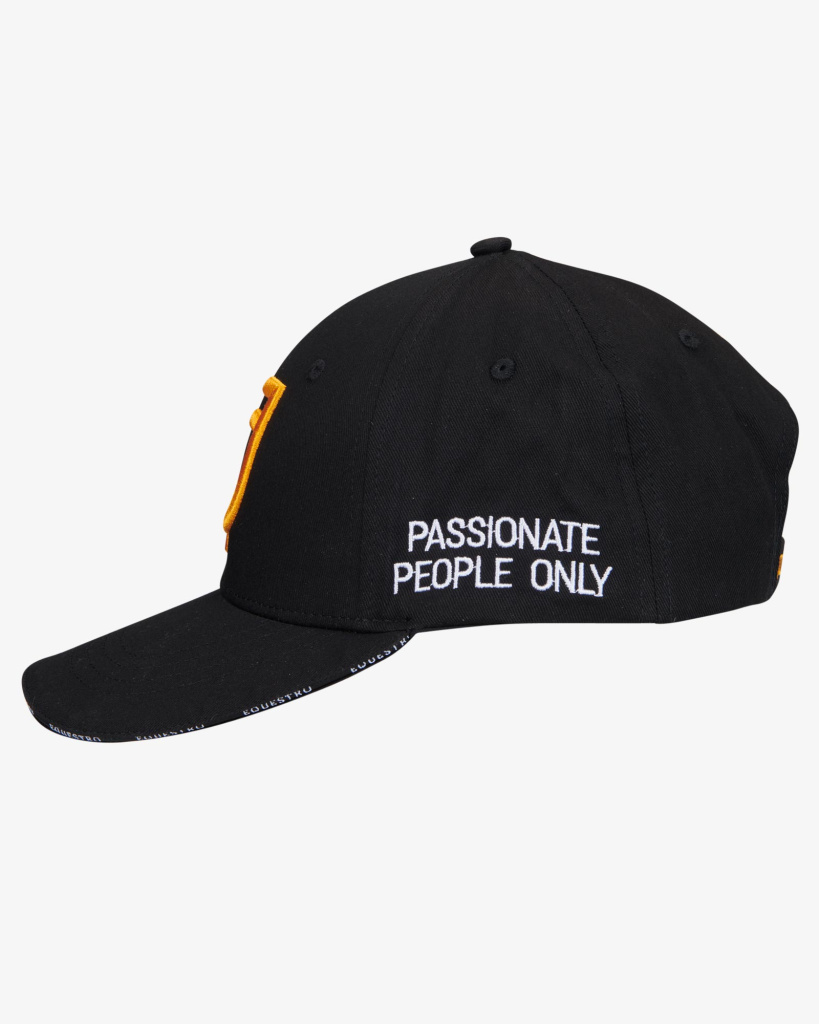 Кепка Black/Yellow. Equestro 3