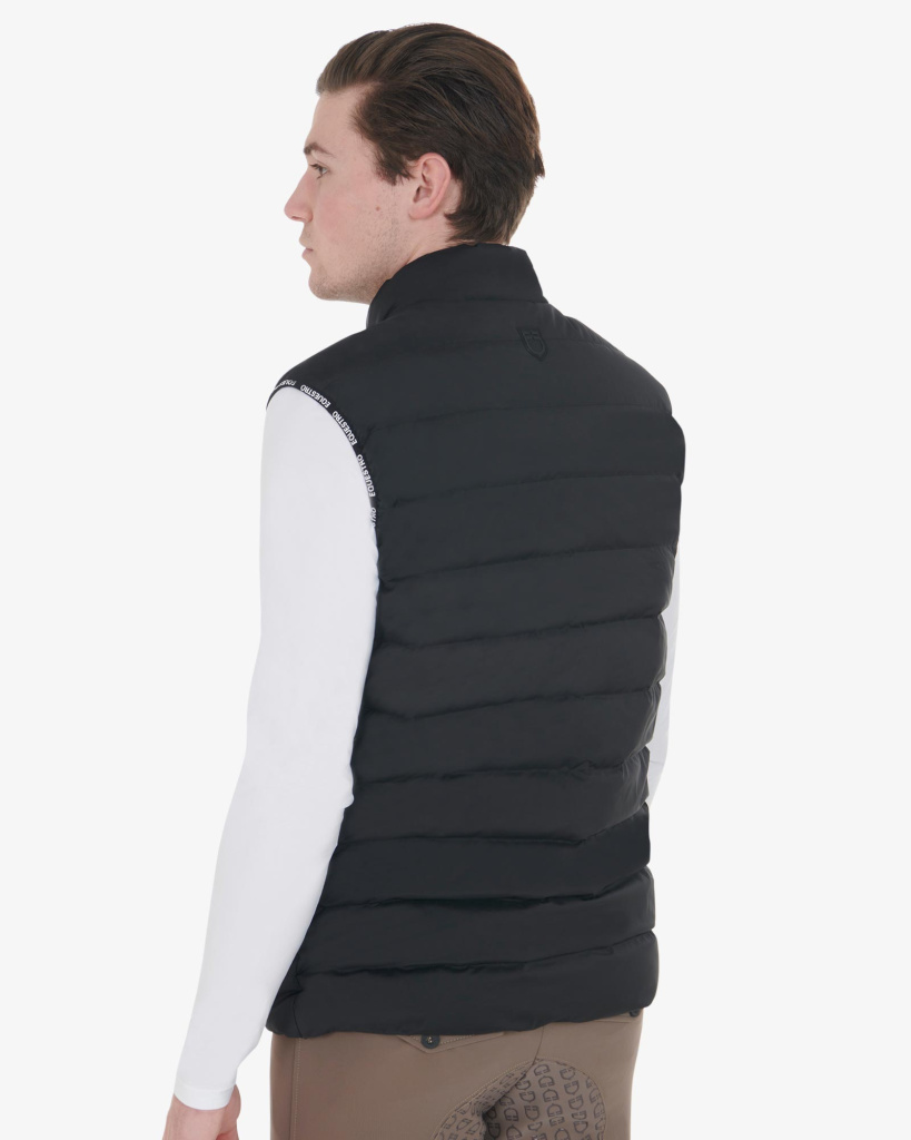 Жилет мужской Silicone Patch Black. Equestro 2