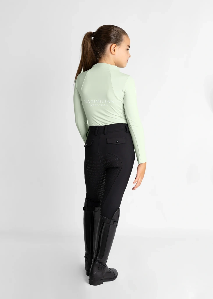 Лонгслив детский YR Sage Green. Maximilian 8