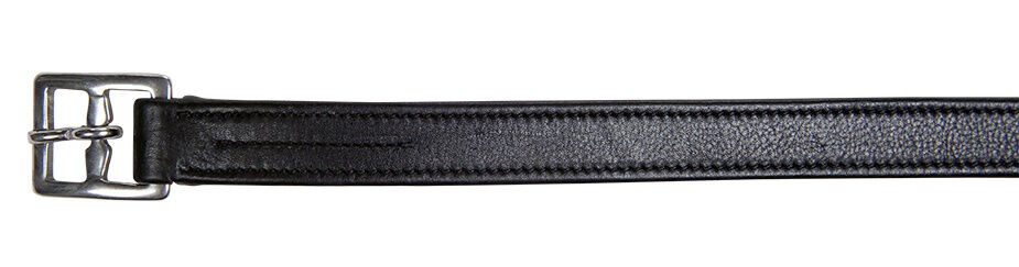 Путлища прошитые Anna Black, кожа. HKM 2