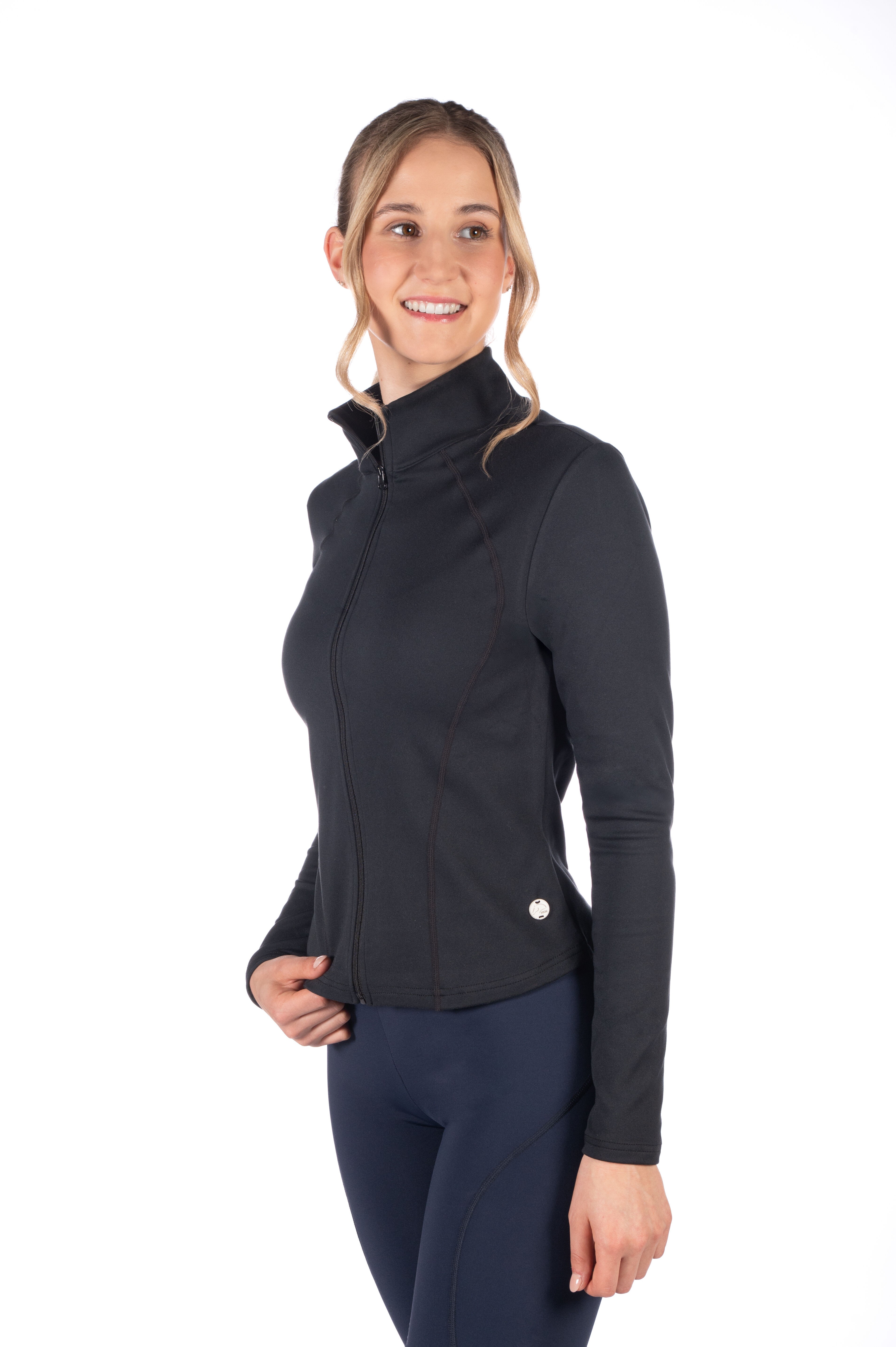 Кофта флисовая Shape Black. HKM 3