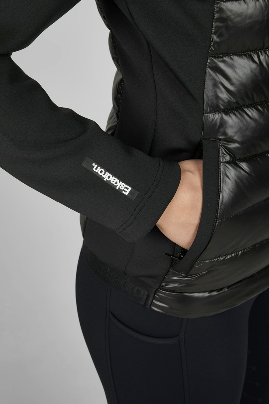 Куртка комбинированная Hybrid Black Dynamic 25. Eskadron 3