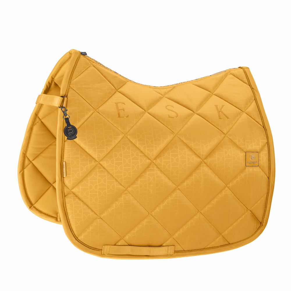 Вальтрап выездковый Glossy Bit Golden Yellow Platinum 25. Eskadron