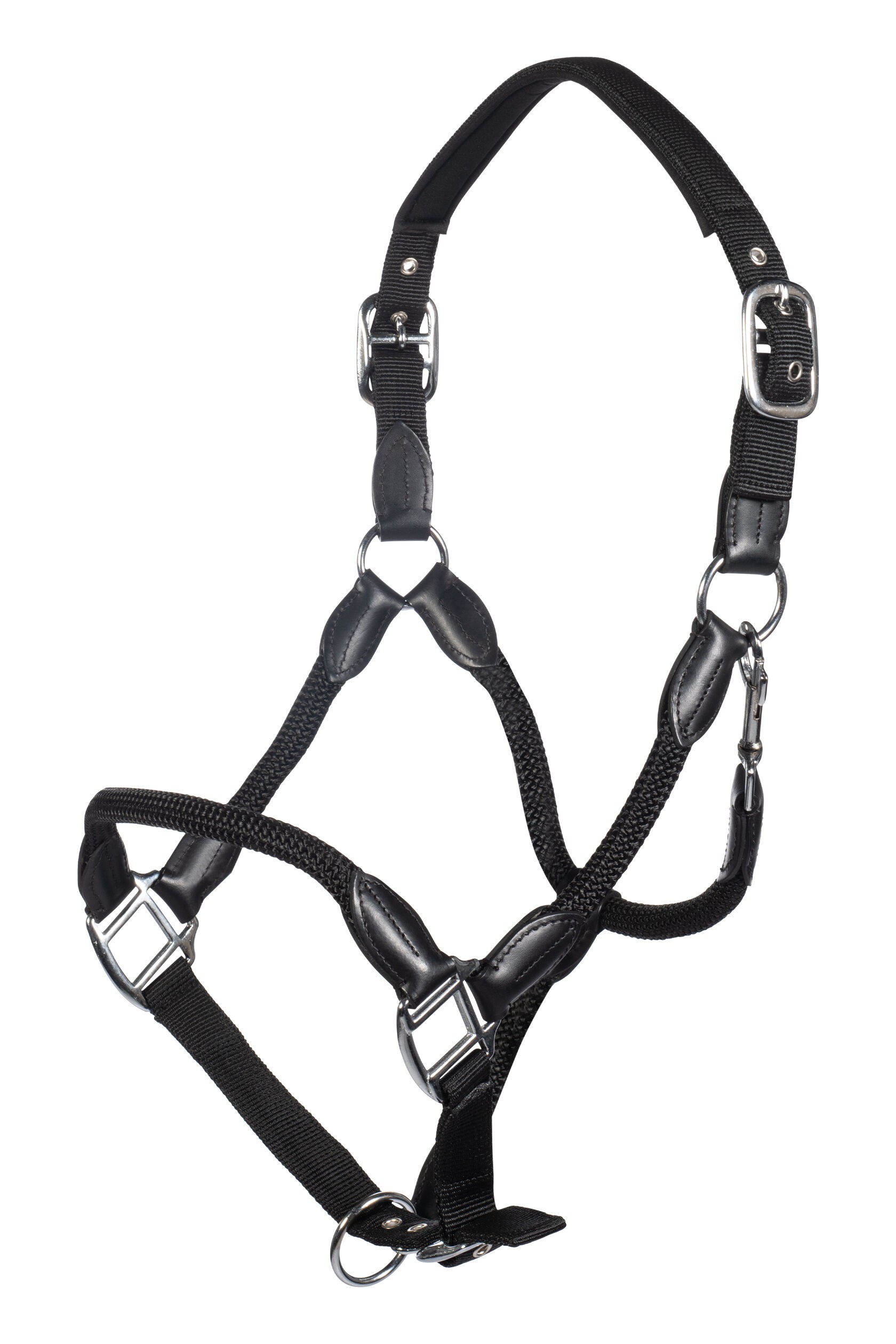 Недоуздок Carlotta Black, комбинированный. HKM