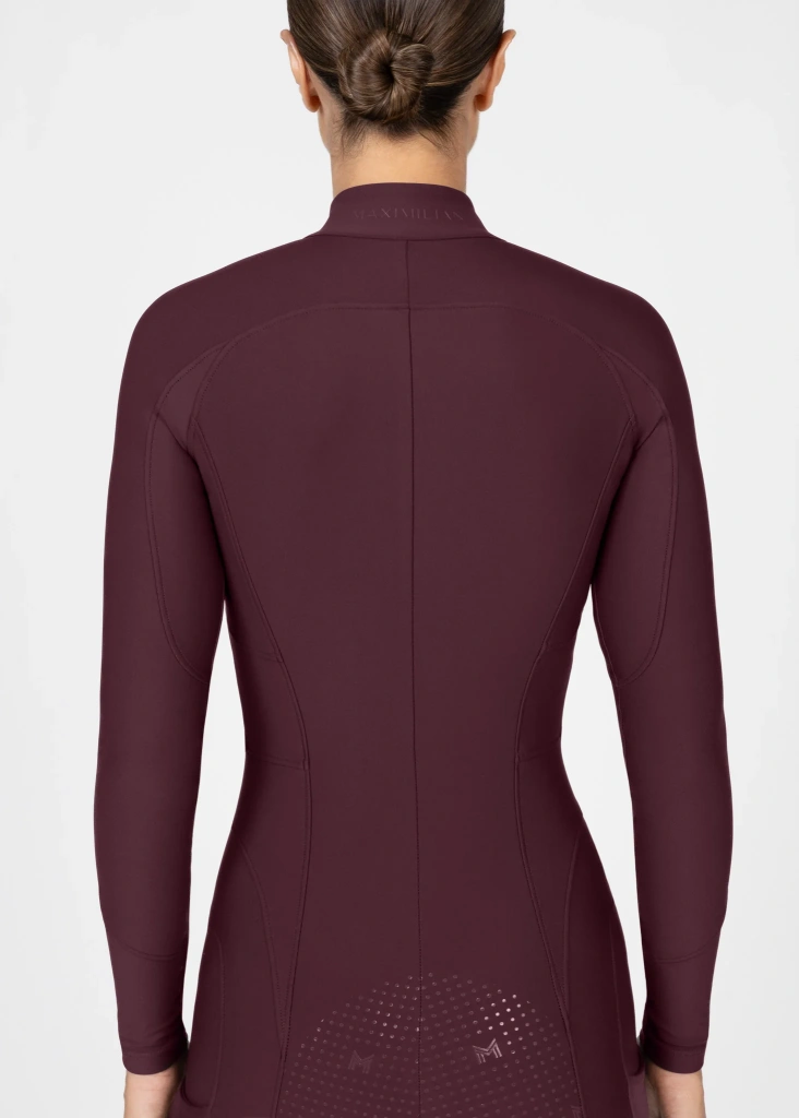Комбинезон Femme Burgundy, полная силиконовая лея. Maximilian 8