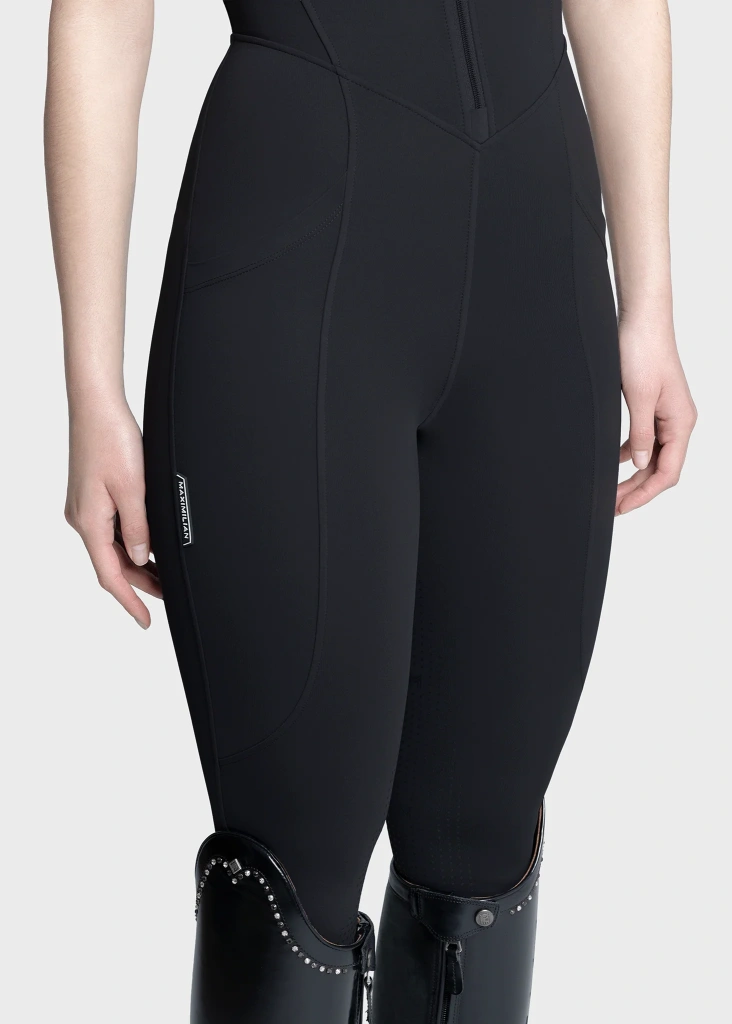 Комбинезон Air-Tech Black, полная силиконовая лея. Maximilian 9