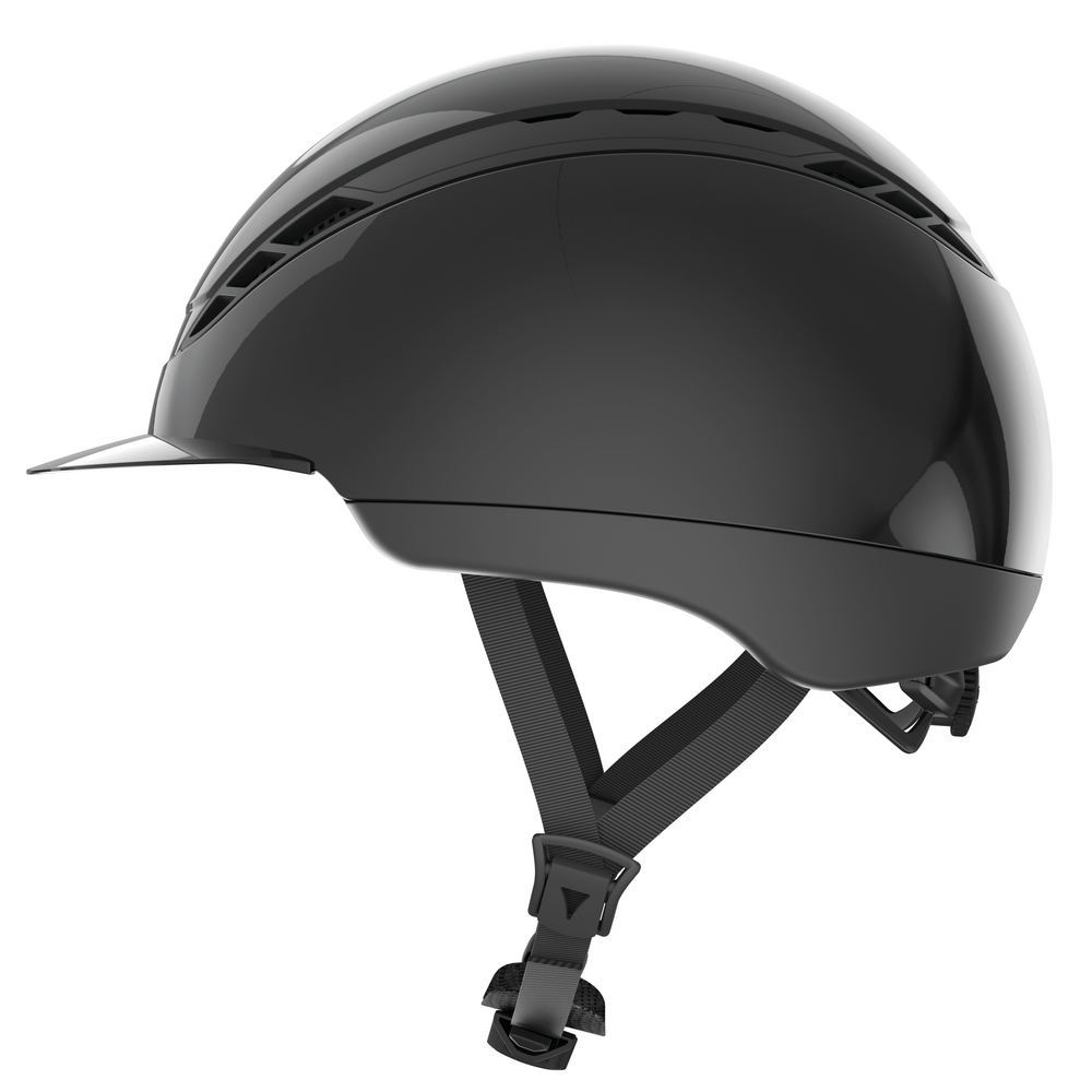Шлем Airduo Shiny Black. Pikeur 4