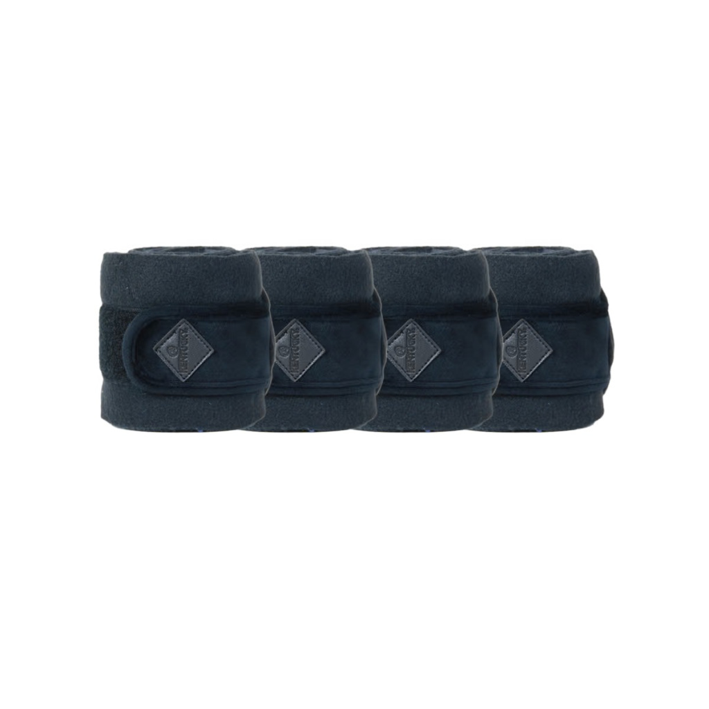 Бинты флисовые Polar Fleece Basic Velvet Black. Kentucky