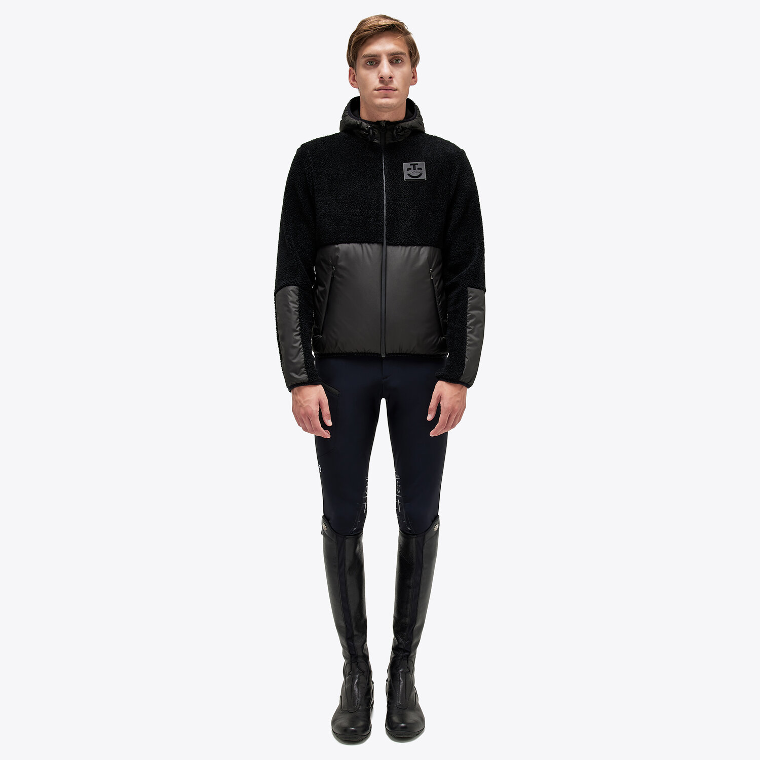 Куртка мужская комбинированная CT Academy Black. Cavalleria Toscana