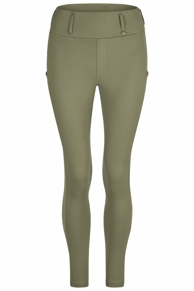 Бриджи леггинсы Flex Dusty Olive Sports 25, полная силиконовая лея. Eskadron