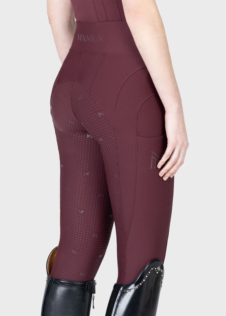 Бриджи леггинсы Outline Rosewood, полная силиконовая лея. Maximilian 4