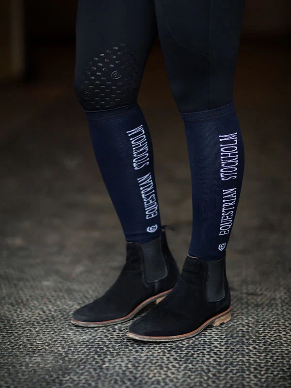 Гольфы Bamboo Blend Midnight Blue. Equestrian Stockholm 2