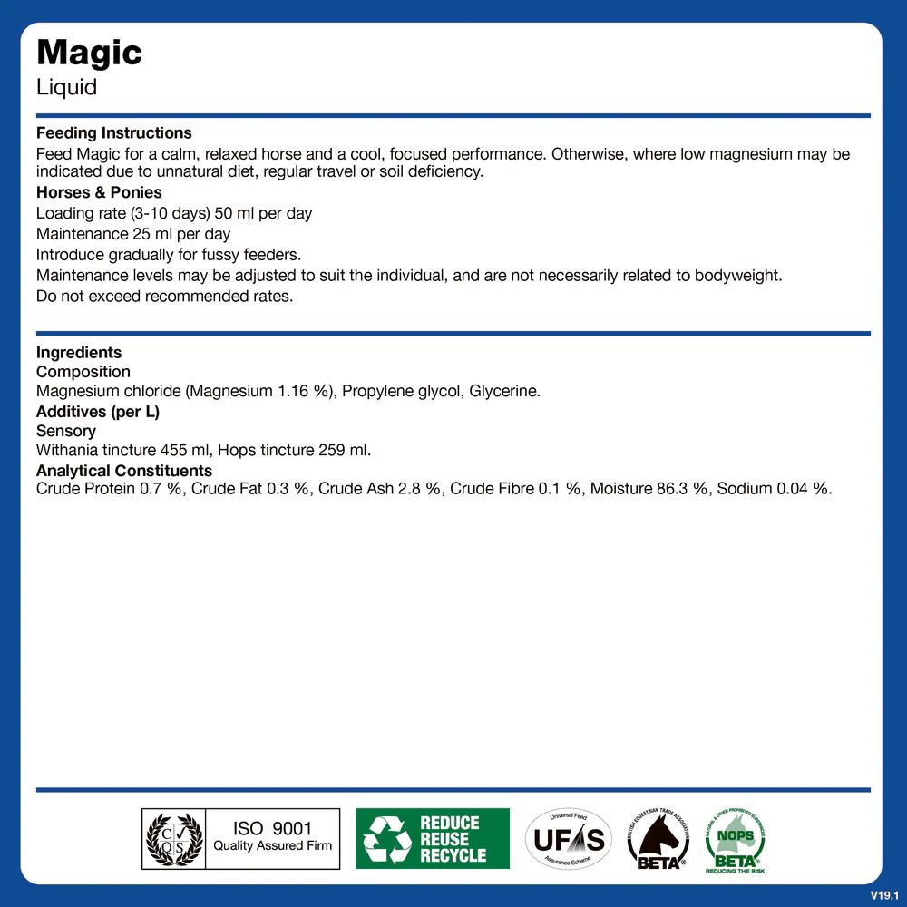 Подкормка успокоительная Liquid Magic, 1 л. NAF 3