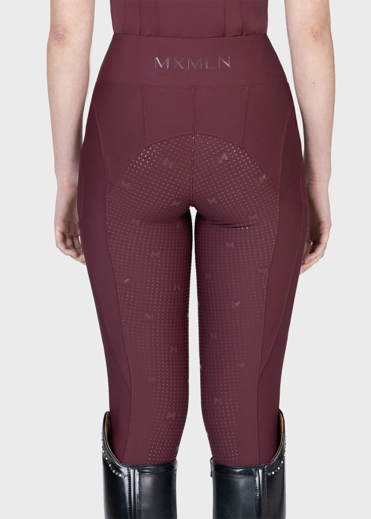 Бриджи леггинсы Outline Rosewood, полная силиконовая лея. Maximilian 3