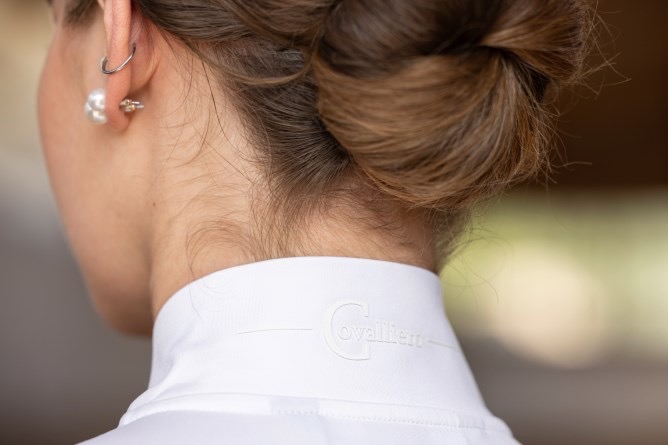 Рубашка турнирная White. Covalliero 3