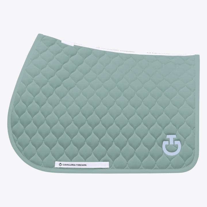Вальтрап конкурный In Circular Quilted Jersey Mint. Cavalleria Toscana