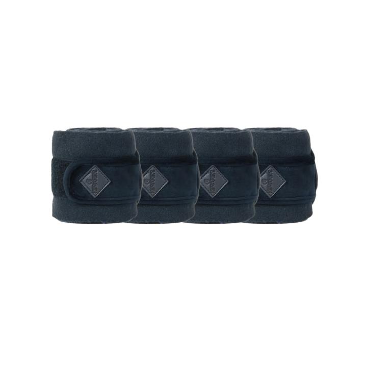 Бинты флисовые Polar Fleece Basic Velvet Black. Kentucky