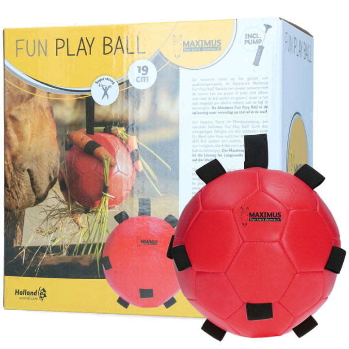 Игрушка Maximus Fun Play Ball Red. Holland Animal Care