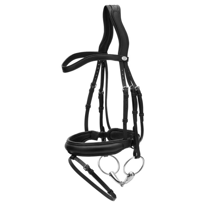 Уздечка трензельная Soft Leather SO Black. Dy'on