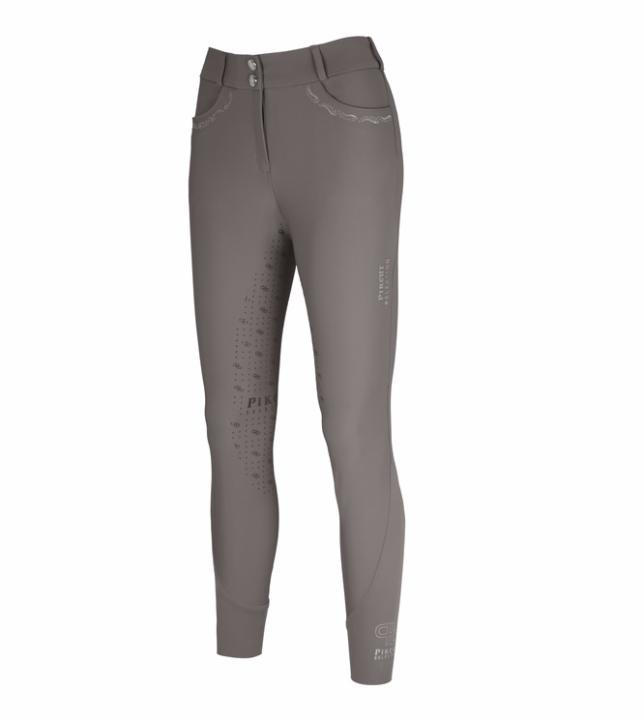 Бриджи Ceelina SD Mystic Grey Selection 25, полная силиконовая лея. Pikeur