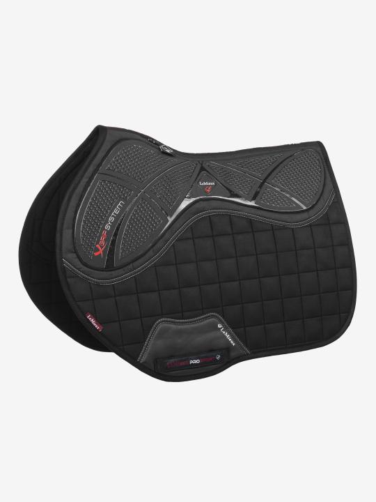 Вальтрап конкурный с амортизатором X-Grip Silicone EuroJump Square Black. LeMieux
